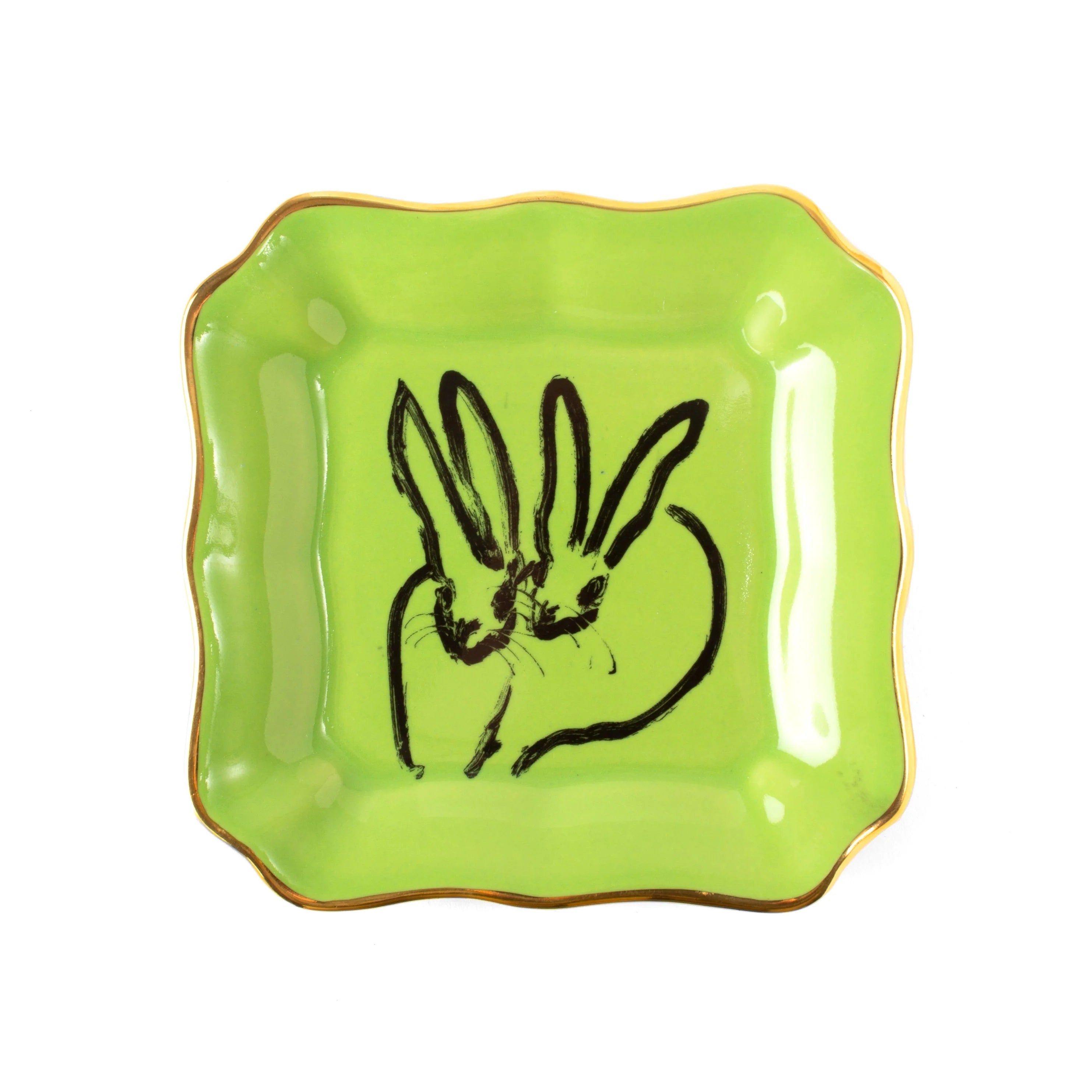 Hunt Slonem’s Bunny Portrait Plate