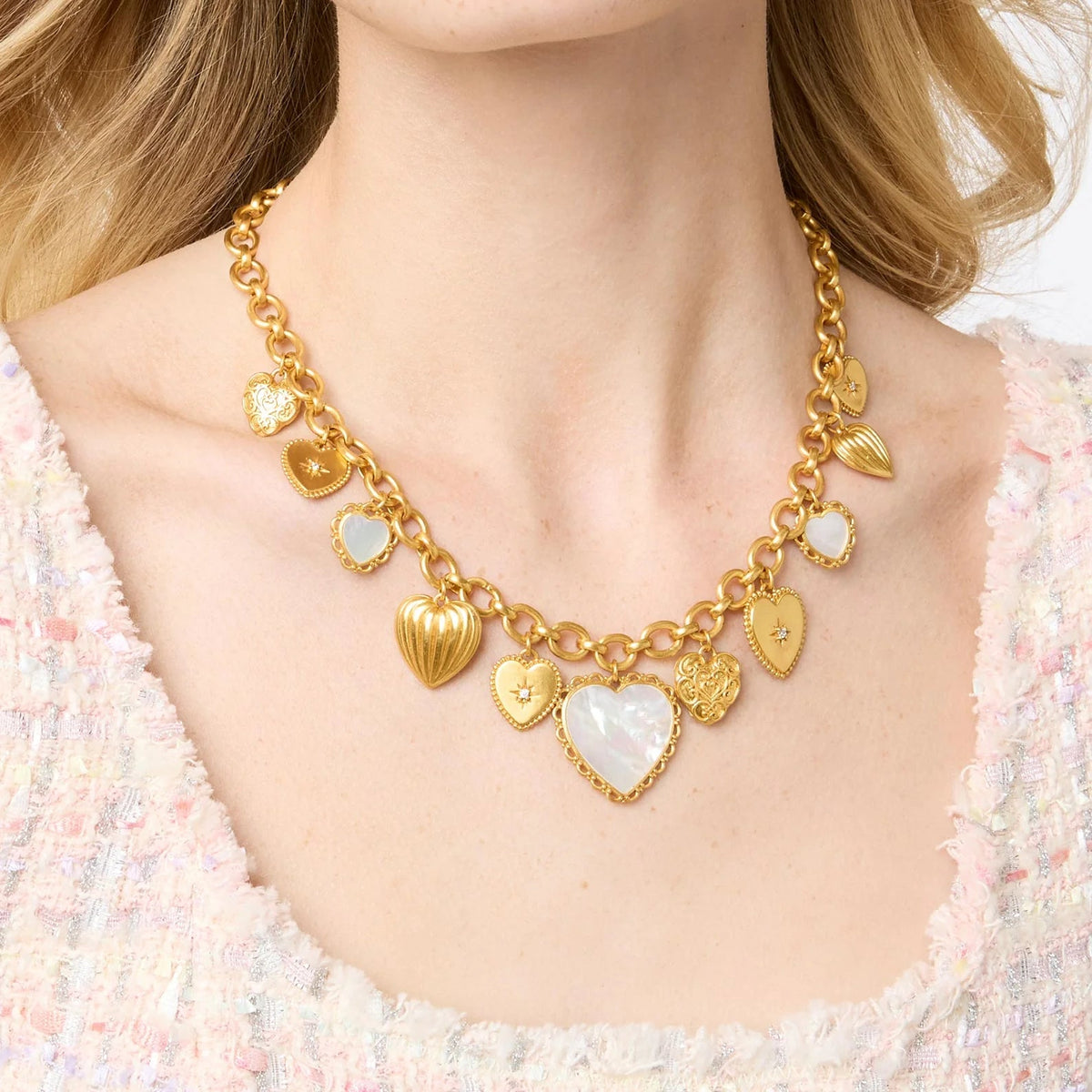 Heart Charm Necklace - Robert's-Julie Vos-Robert's