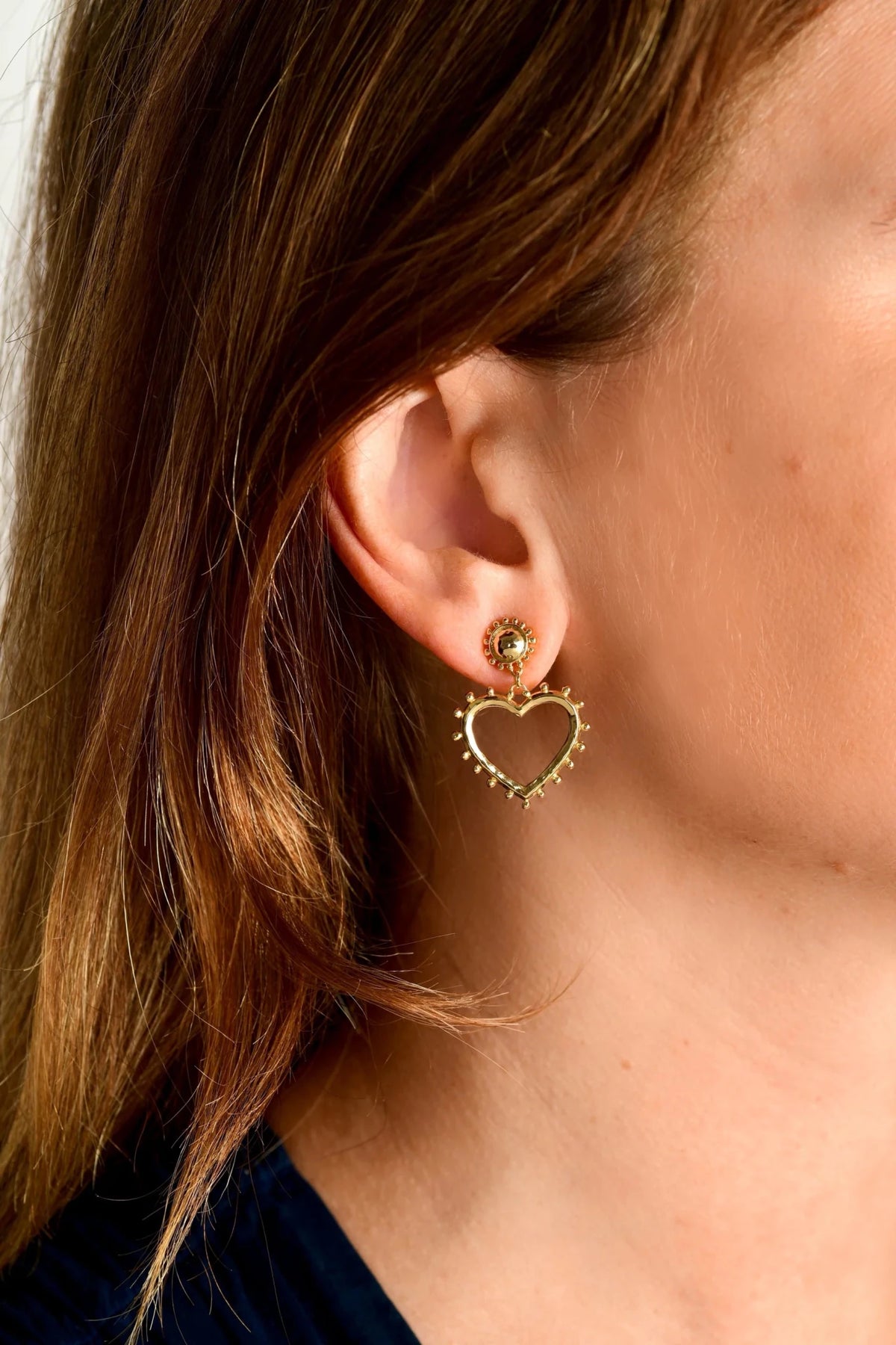 Heart Drop Earrings - Robert's-Anabel Aram-Robert's