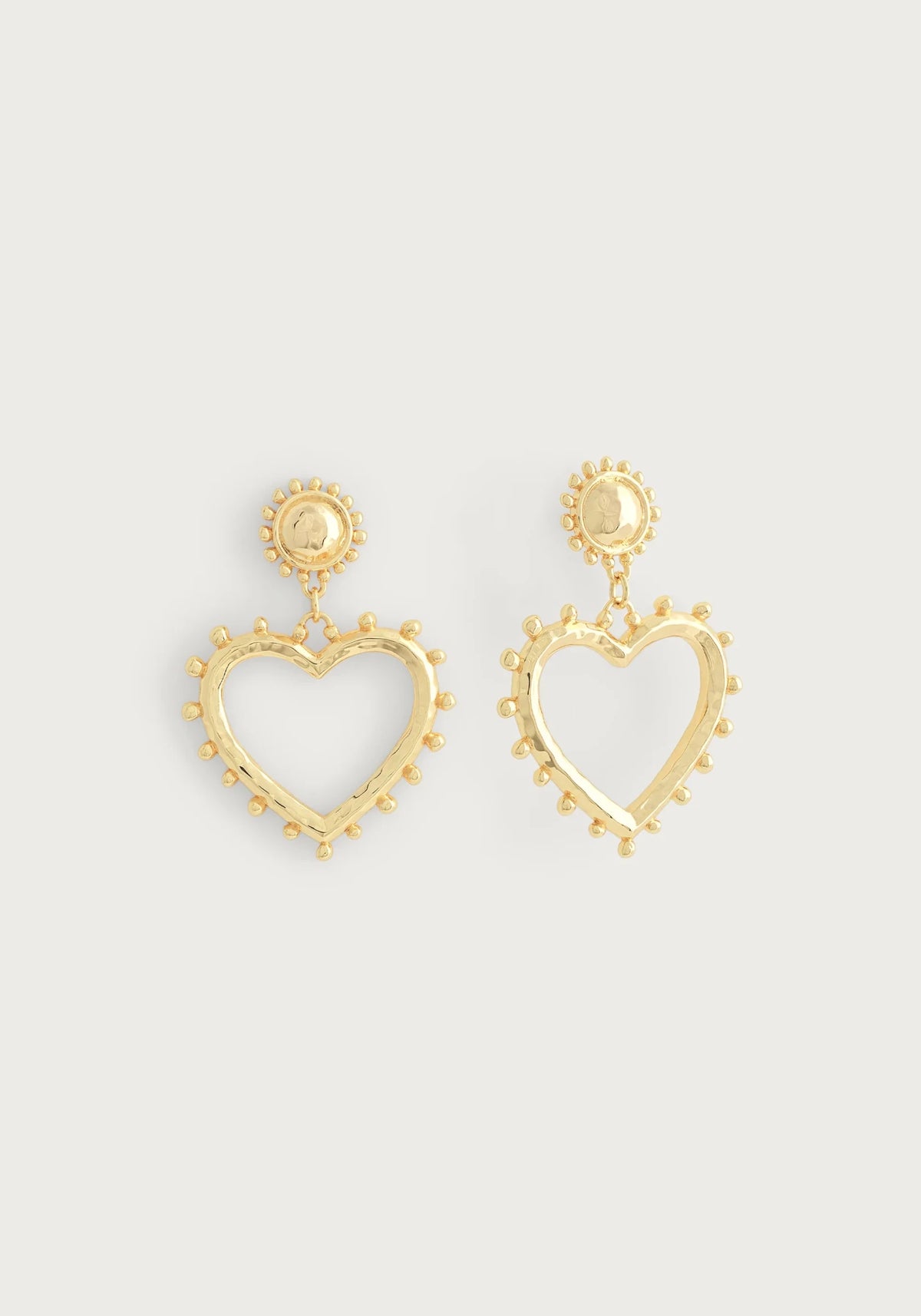 Heart Drop Earrings - Robert's-Anabel Aram-Robert's
