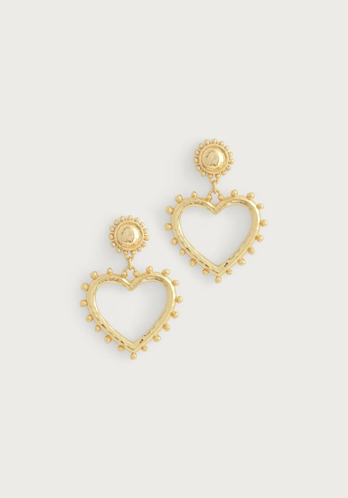 Heart Drop Earrings - Robert's-Anabel Aram-Robert's