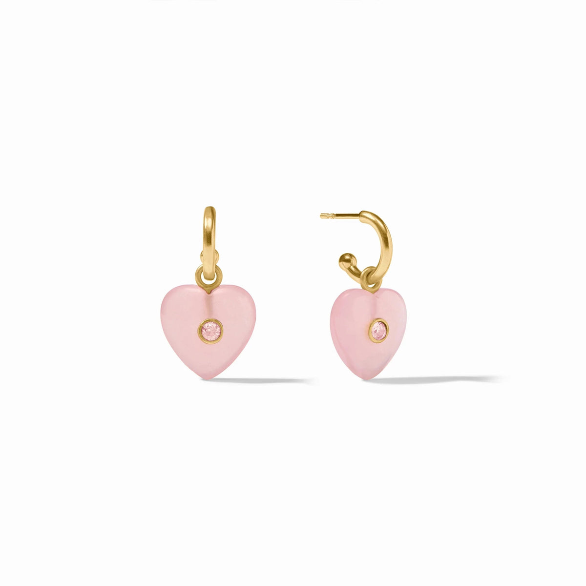 Heart Hoop & Charm Earring - Robert's-Julie Vos-Robert's
