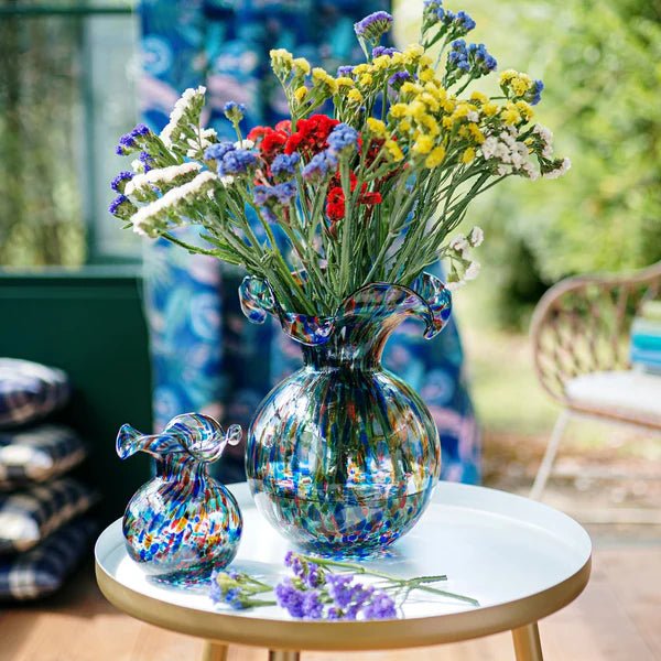 Hibiscus Glass Carnevale Bud Vase - Robert's-VIETRI-Robert's