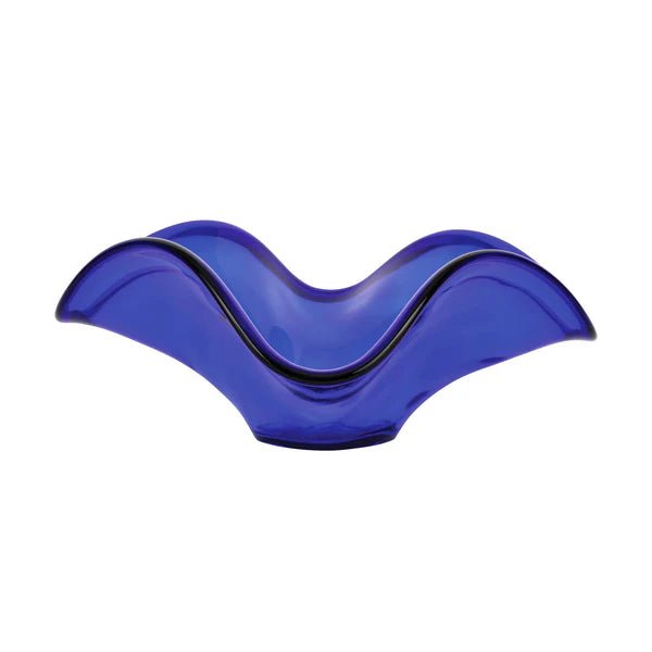 Hibiscus Glass Cobalt Large Bowl - Robert's-VIETRI-Robert's