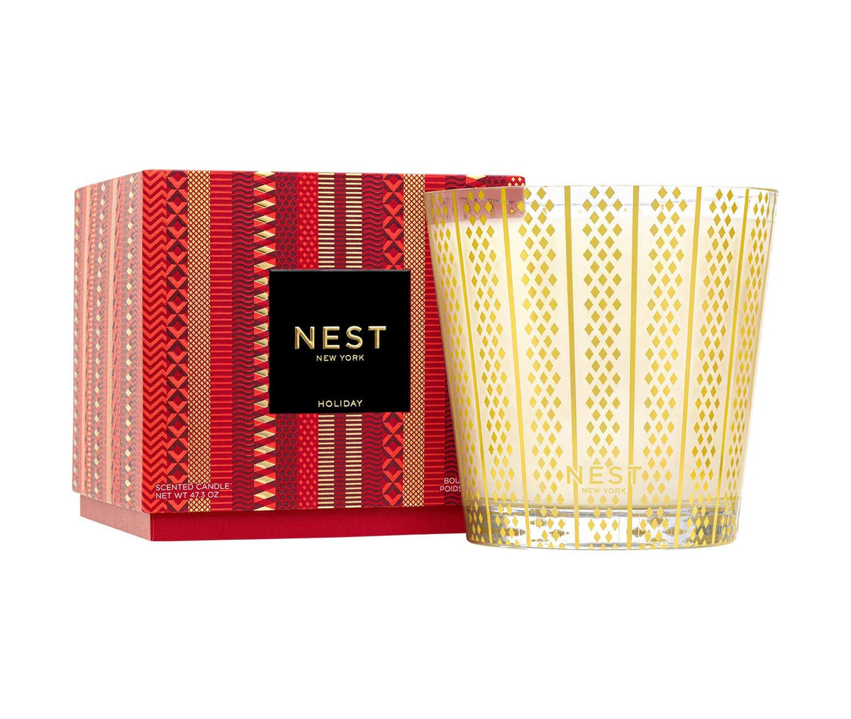 Holiday Luxury 4 Wick Candle - Robert's-NEST New York-Robert's