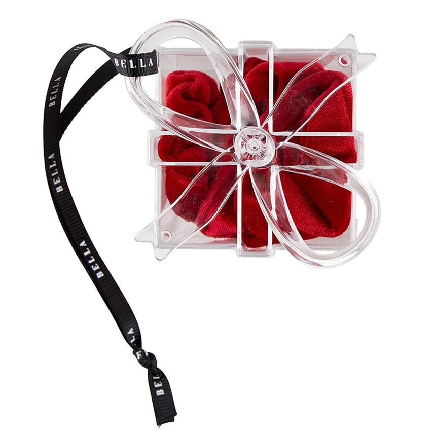 Holiday Ornament Velvet Scrunchy Red - Robert's-Bella-Robert's