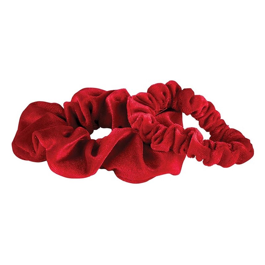 Holiday Ornament Velvet Scrunchy Red - Robert's-Bella-Robert's