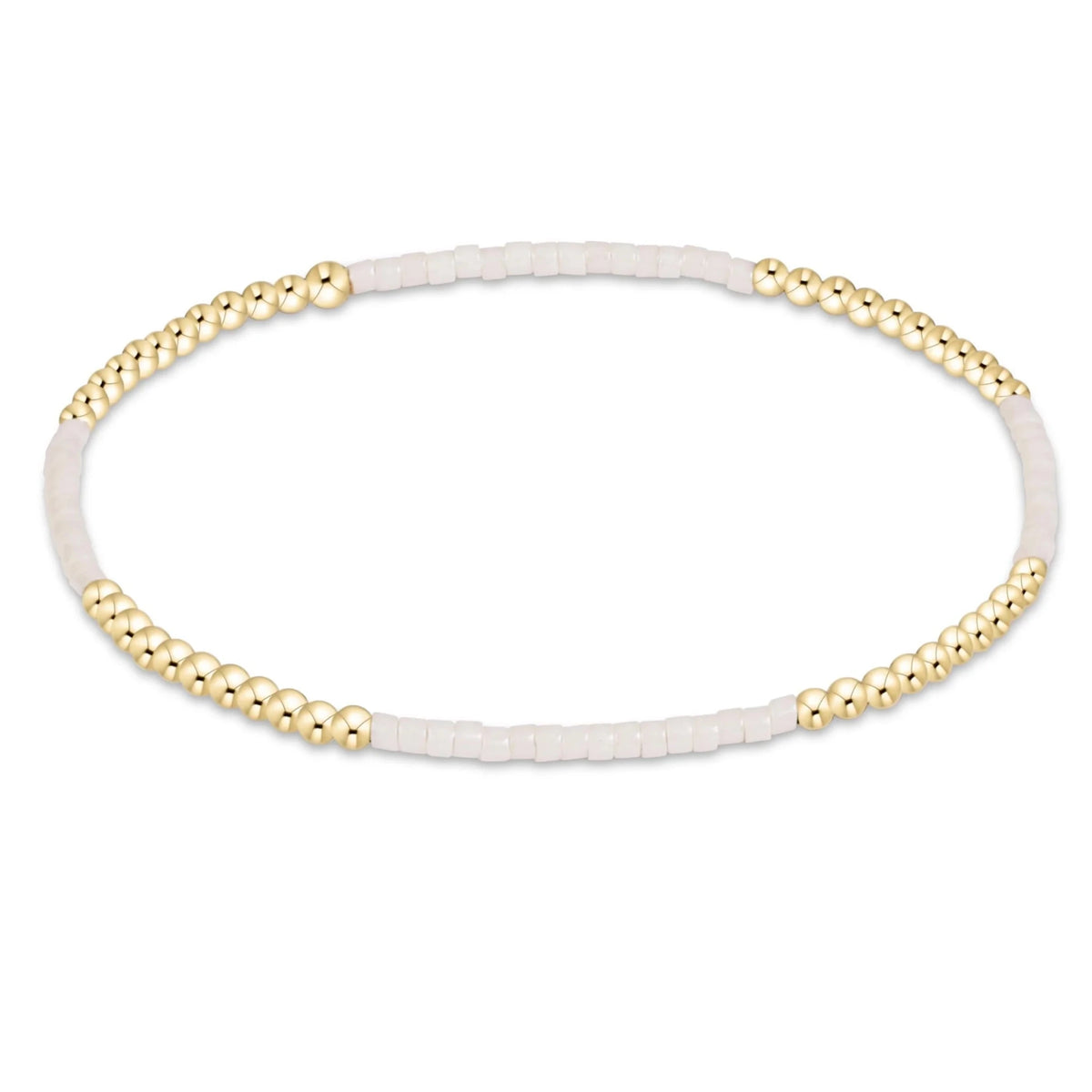 hope blissful bracelet - milkshake - Robert's-enewton-Robert's