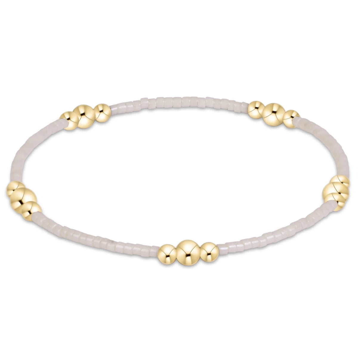 hope purpose gold bracelet - milkshake - Robert's-enewton-Robert's
