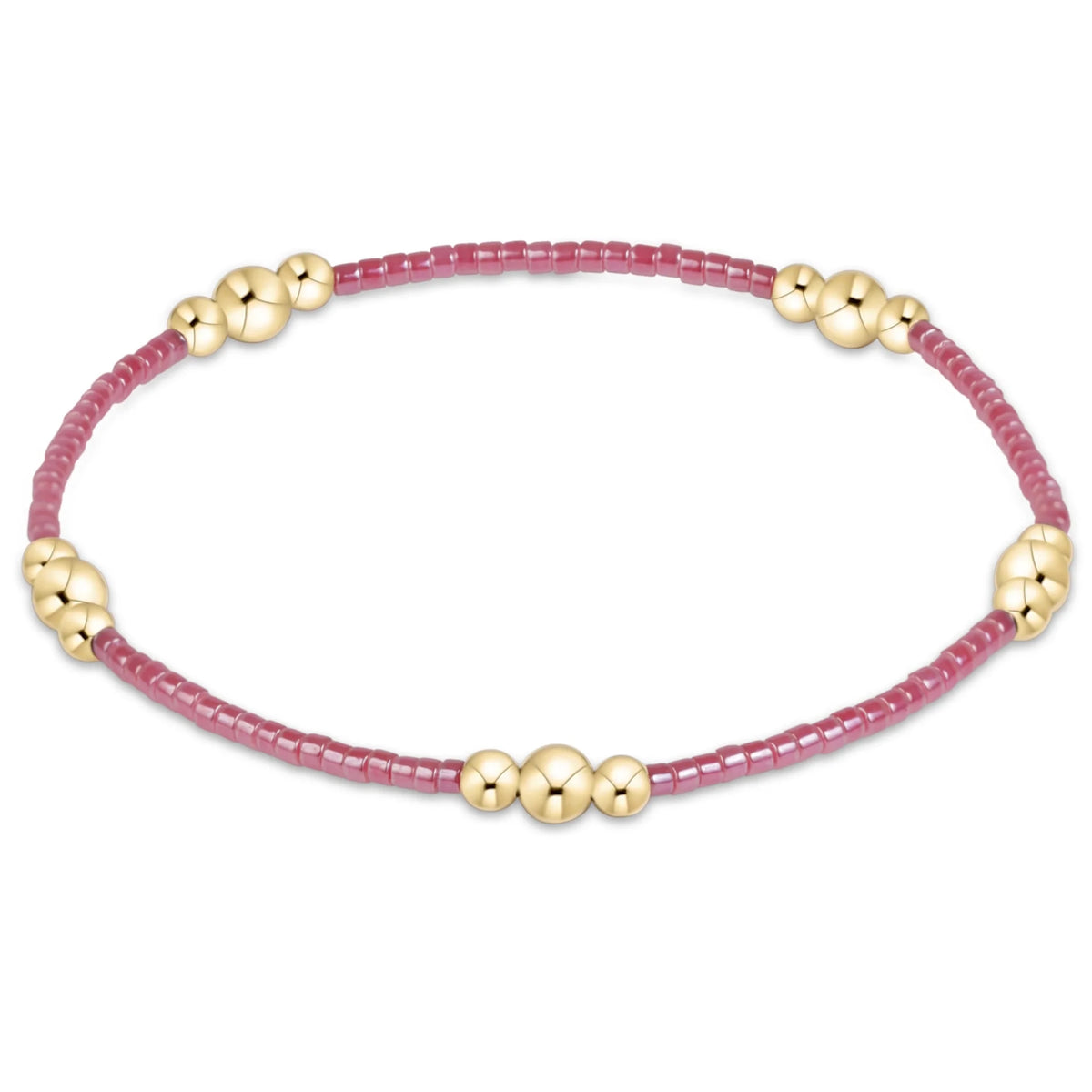 hope purpose gold bracelet - pink champagne - Robert's-enewton-Robert's