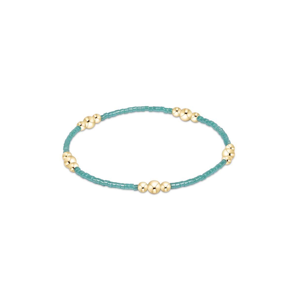 Hope Purpose Gold Bracelet - Sea Glass - Robert's-enewton-Robert's