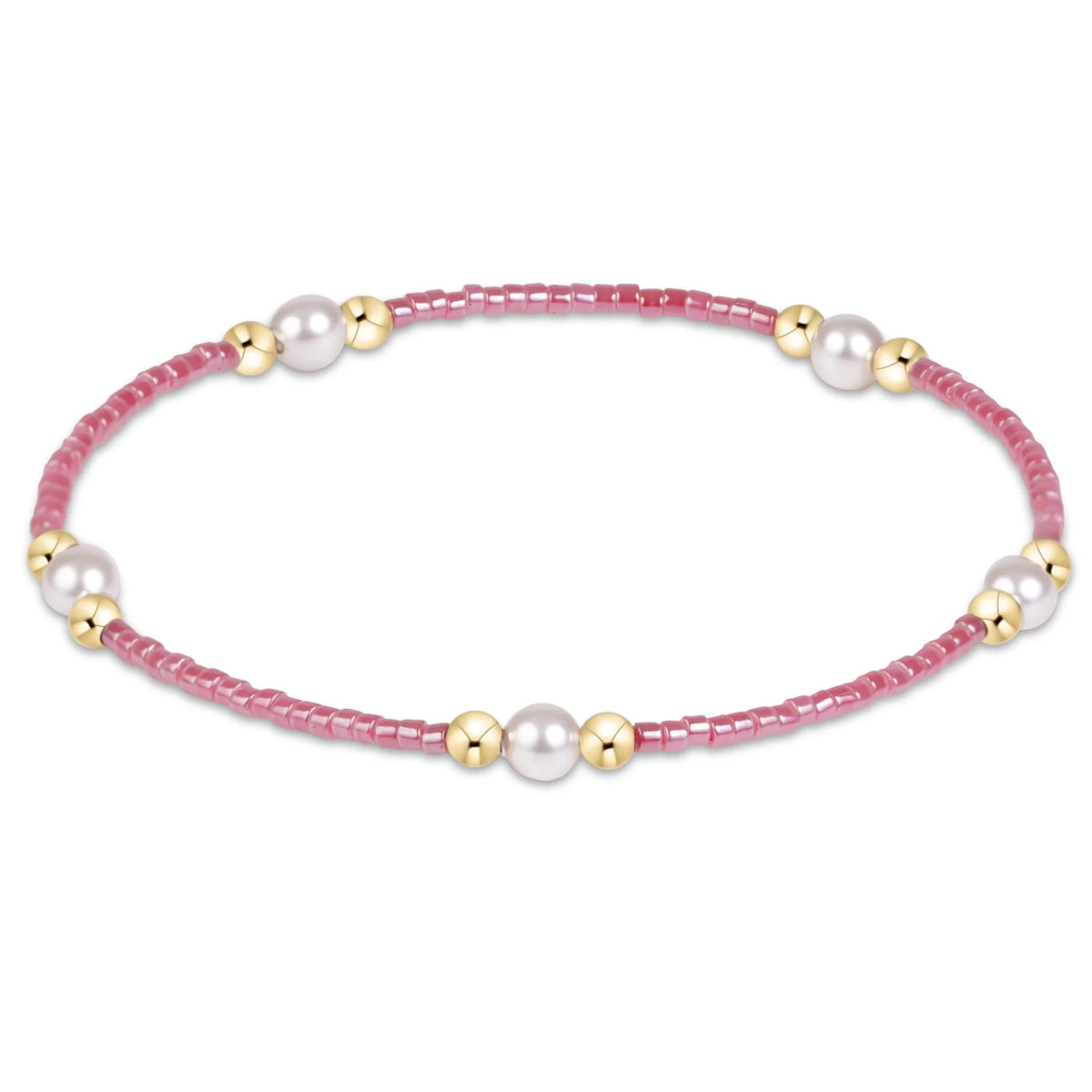 hope purpose pearl bracelet - pink champagne - Robert's-enewton-Robert's