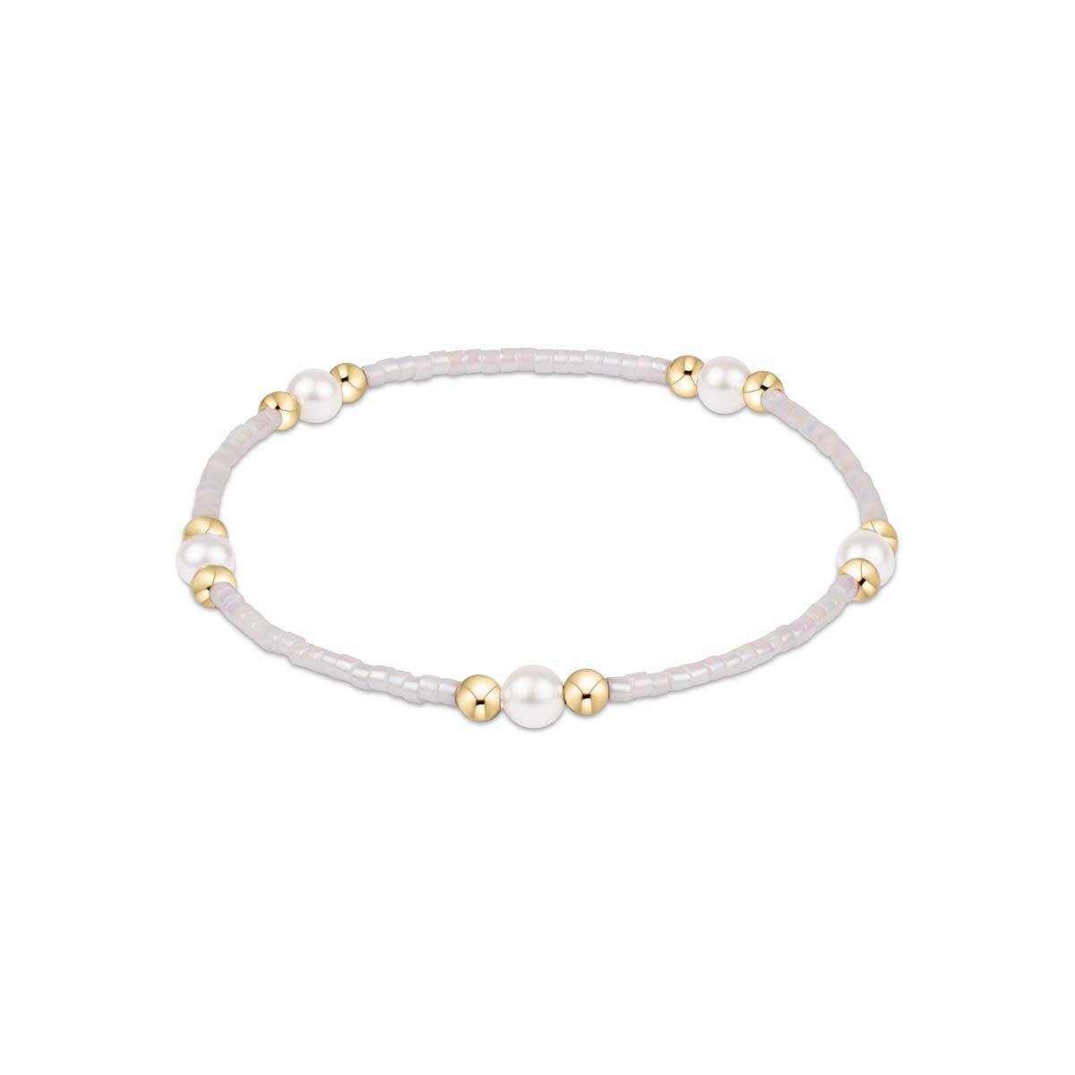 Hope Purpose Pearl Bracelet - Silky White - Robert's-enewton-Robert's