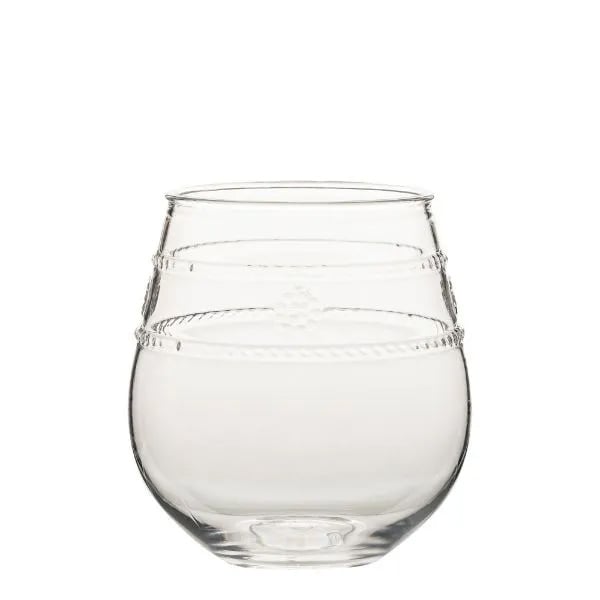 Isabella Acrylic Stemless Wine Clear - Robert's-Juliska-Robert's