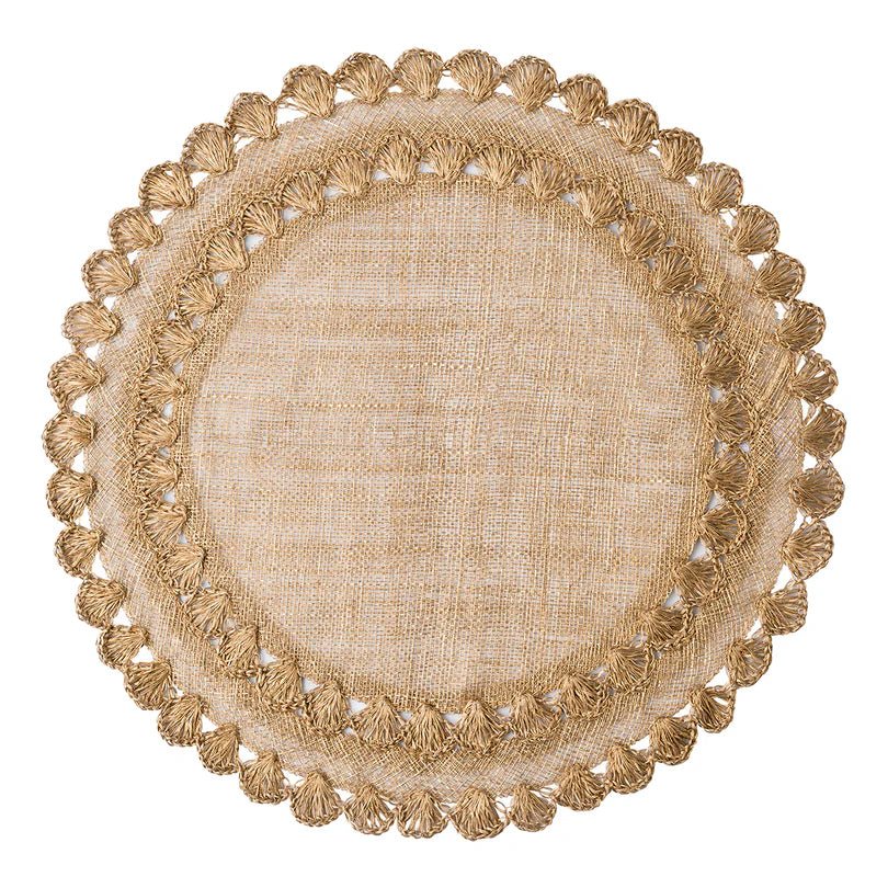 Isadora Placemat - Gold - Robert's-Juliska-Robert's