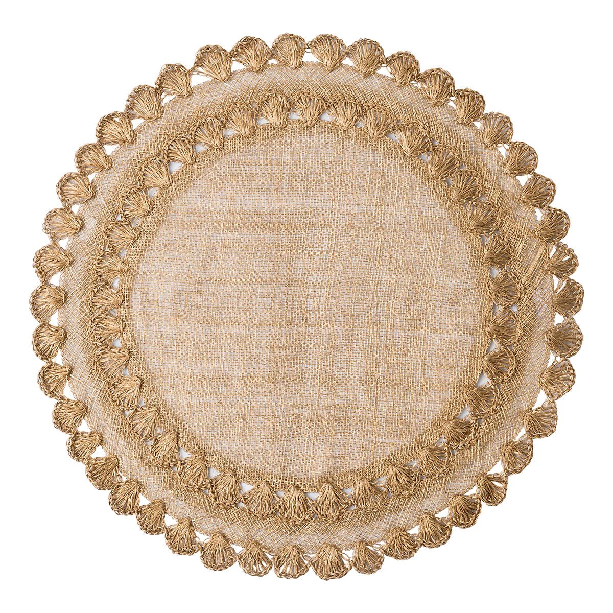Isadora Placemat - Gold - Robert's-Juliska-Robert's