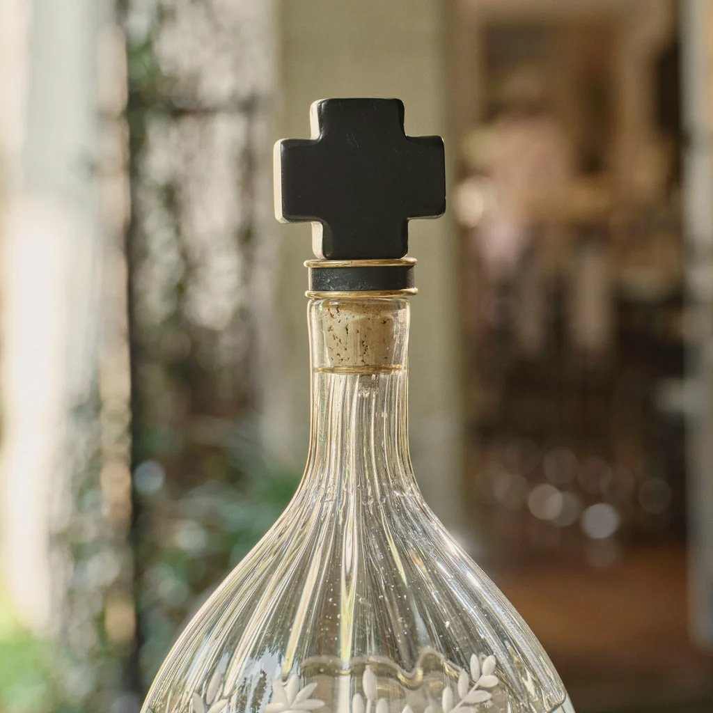 Cruz Hand Etched Decanter