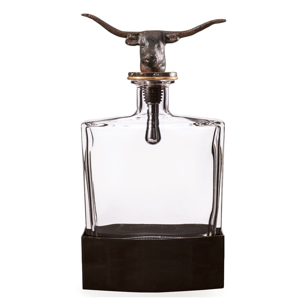 Nueces Longhorn Decanter