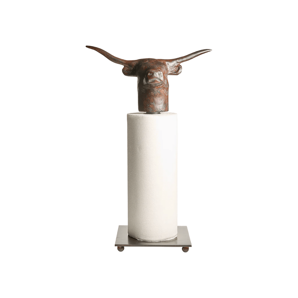 Jefe Longhorn Paper Towel Holder - Robert's-Jan Barboglio-Robert's