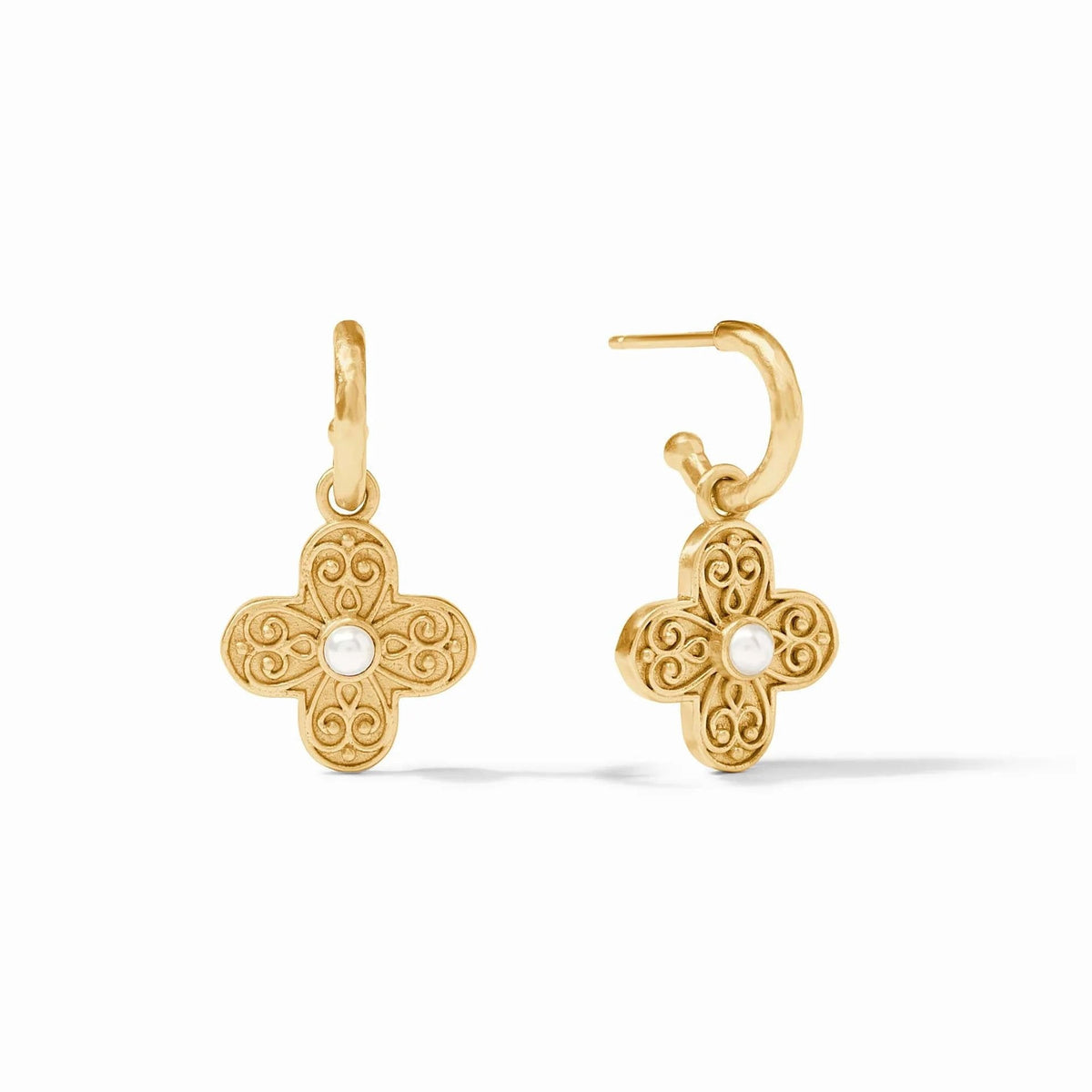 Julie Vos Corinth Hoop and Charm Earring - Robert's-Julie Vos-Robert's
