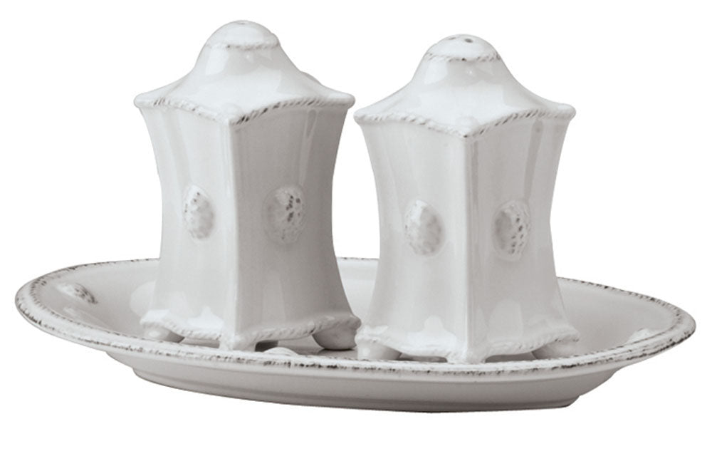 Juliska Berry and Thread Whitewash Salt and Pepper Set
