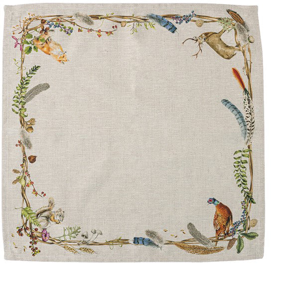 Forest Walk Animal Napkin