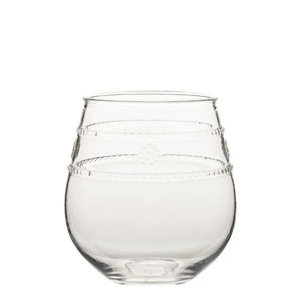 Juliska Isabella Acrylic Stemless Wine Clear