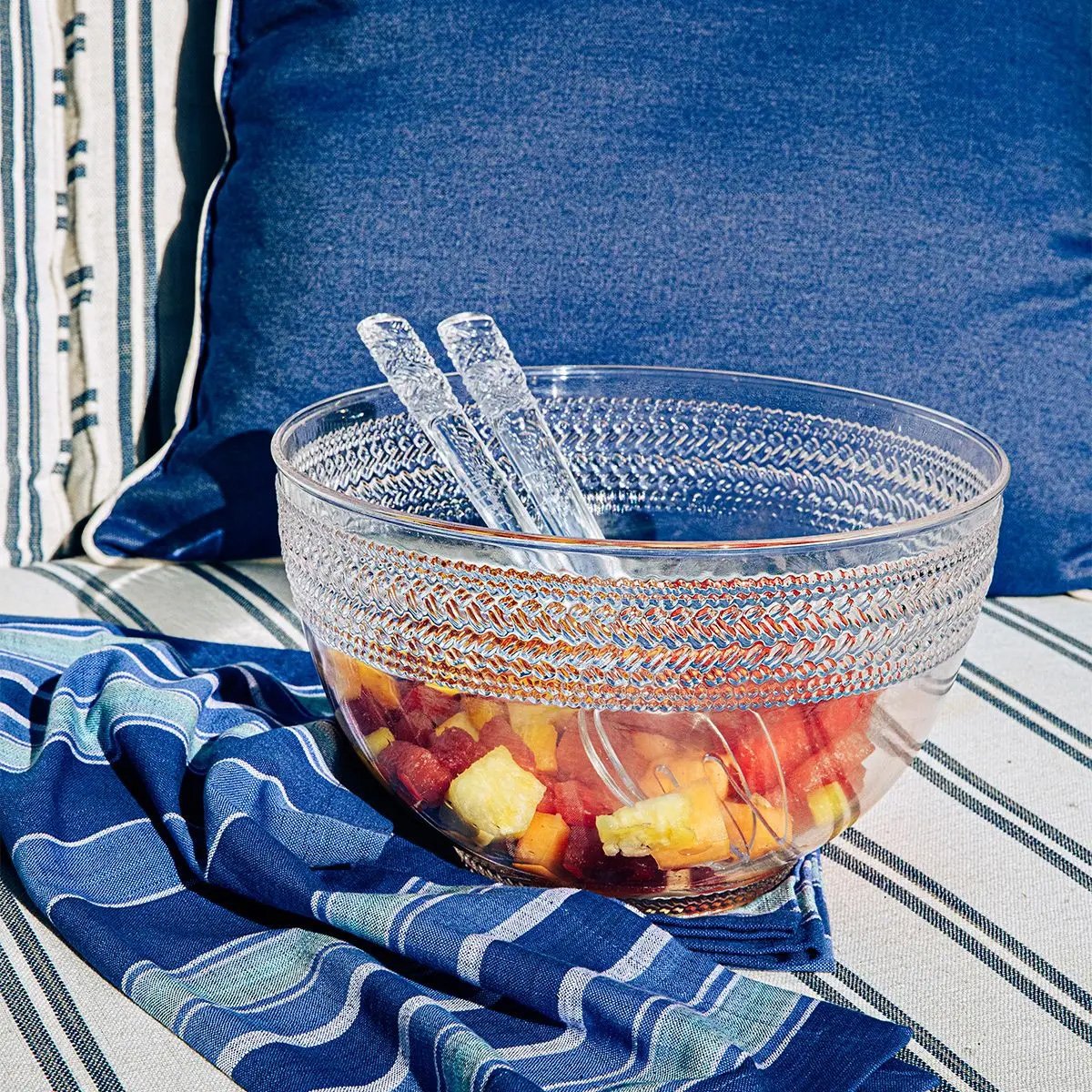 Juliska Le Panier Acrylic Salad Bowl