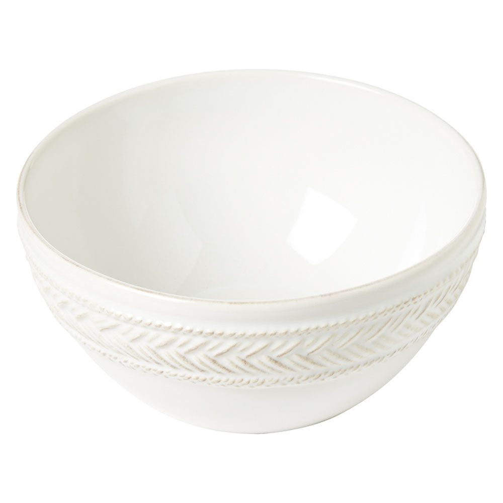 Juliska Le Panier Cereal Bowl Whitewash