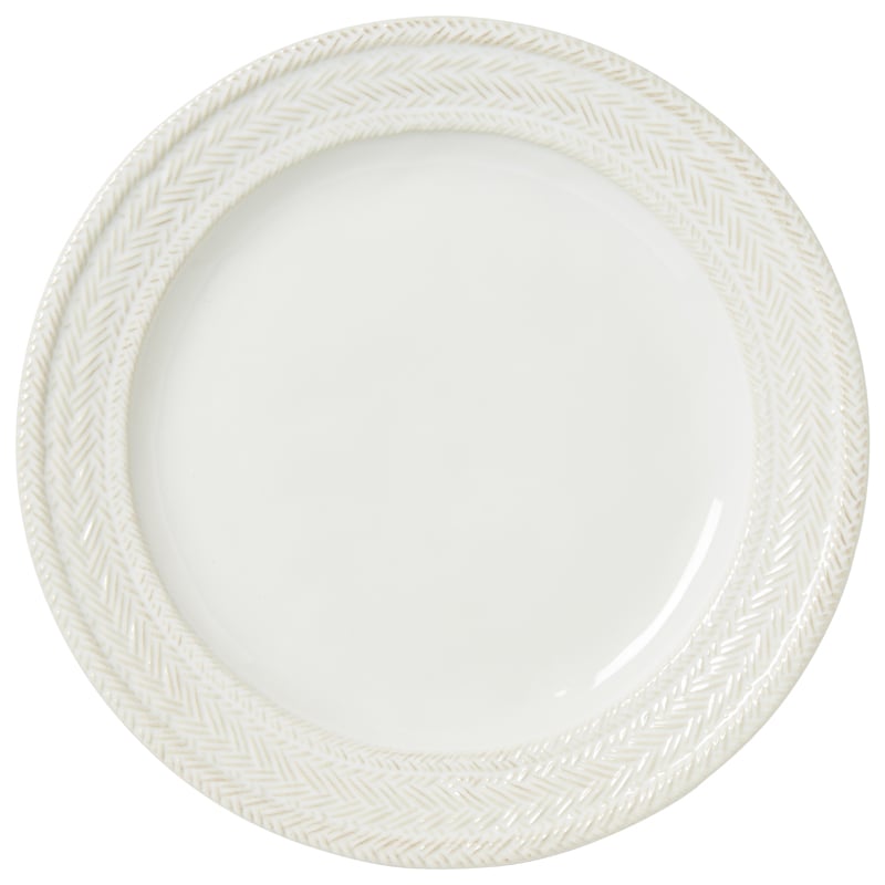 Juliska Le Panier Dinner Plate Whitewash