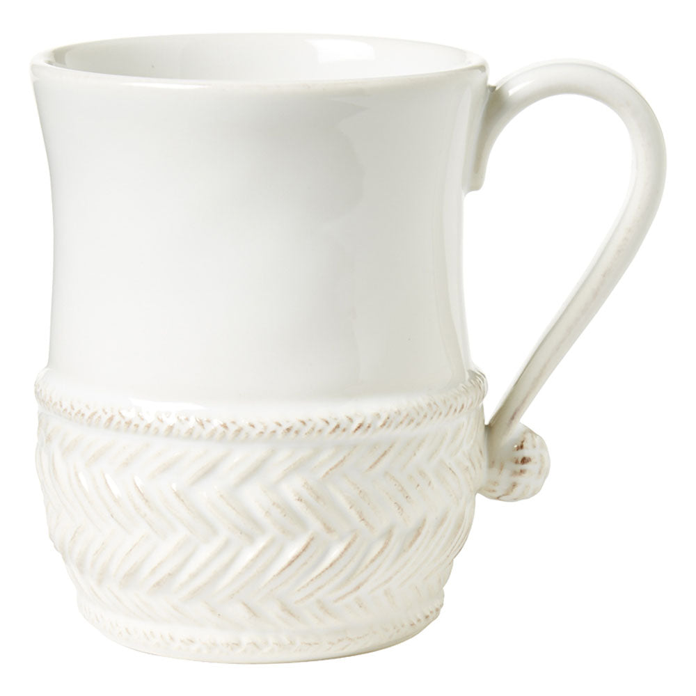 Juliska Le Panier Mug Whitewash