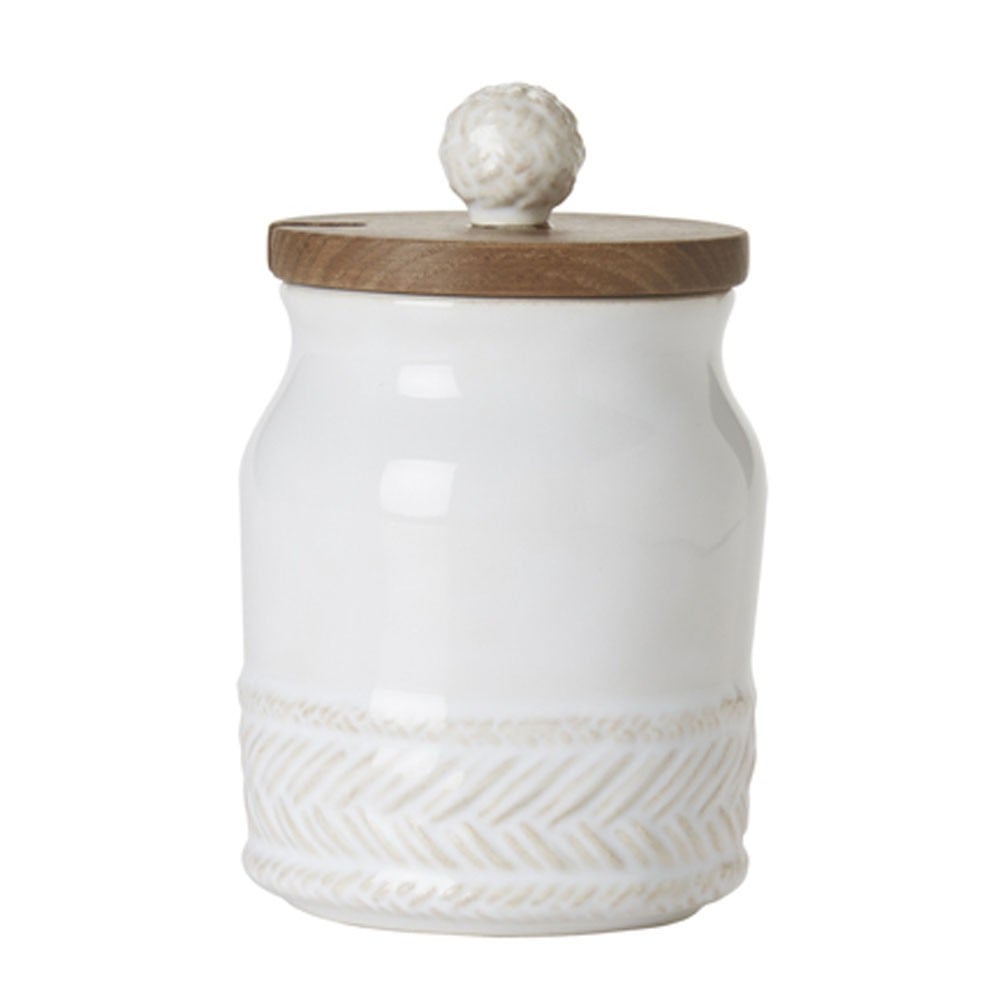 Juliska Le Panier Sugar Pot Whitewash