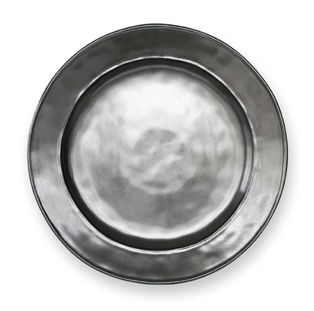 Juliska Pewter Stoneware Round Charger