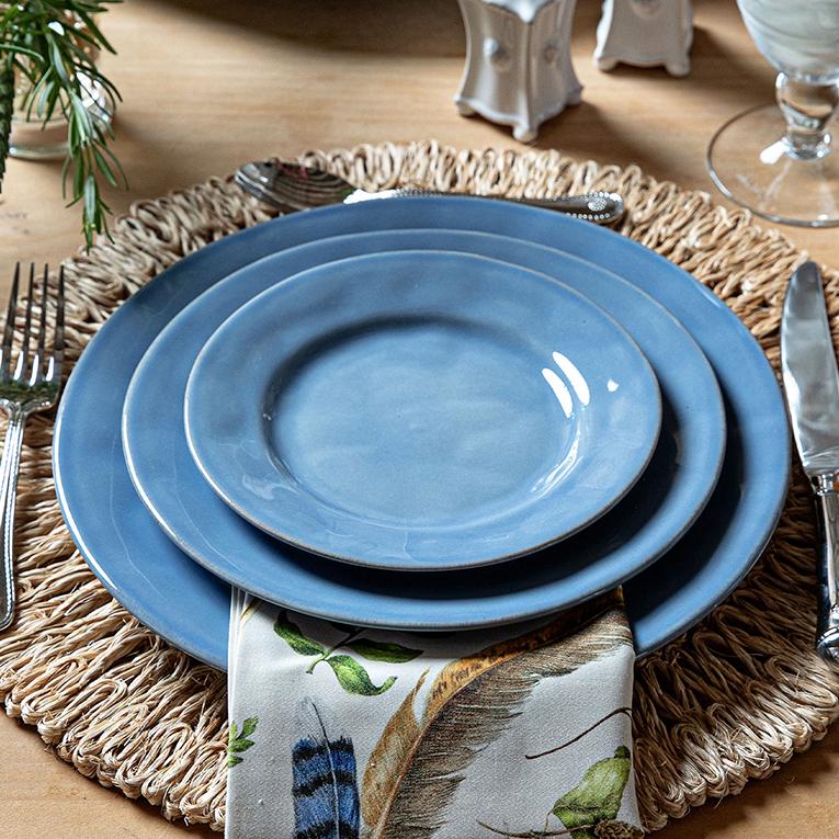 Juliska Puro Chambray Dinner Plate