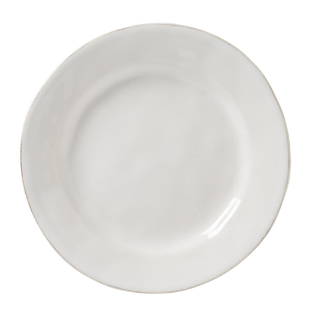 Juliska Puro Whitewash Dessert Salad Plate