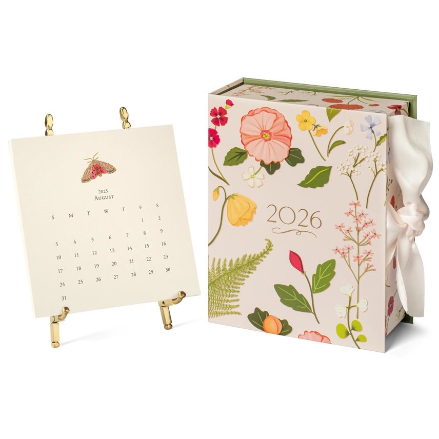 Karen Adams 2026 Classic Desk Calendar - Robert's-KAREN ADAMS DESIGN-Robert's