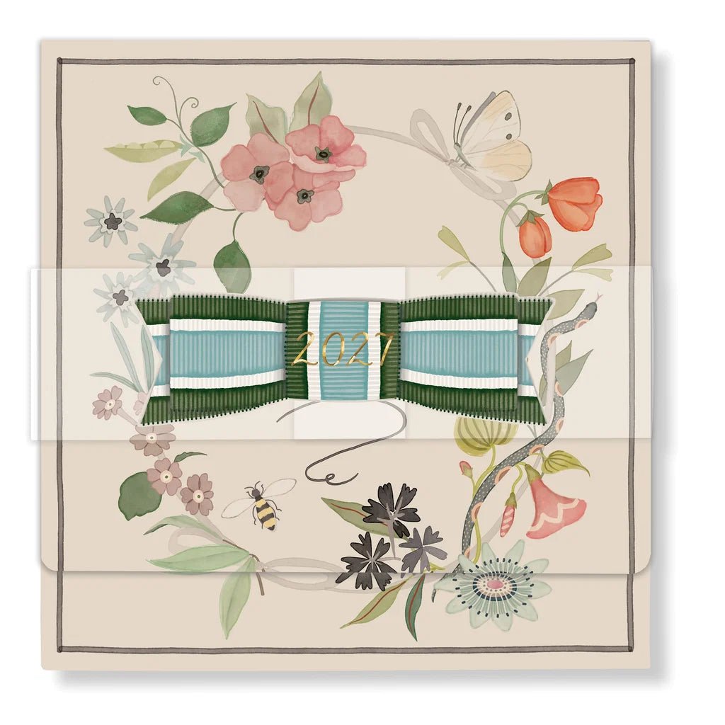 Karen Adams 2027 Classic Desk Calendar Refill - Robert's-KAREN ADAMS DESIGN-Robert's