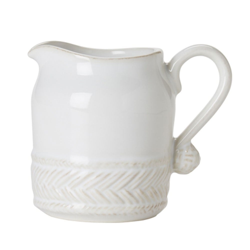 Juliska Le Panier Creamer Whitewash