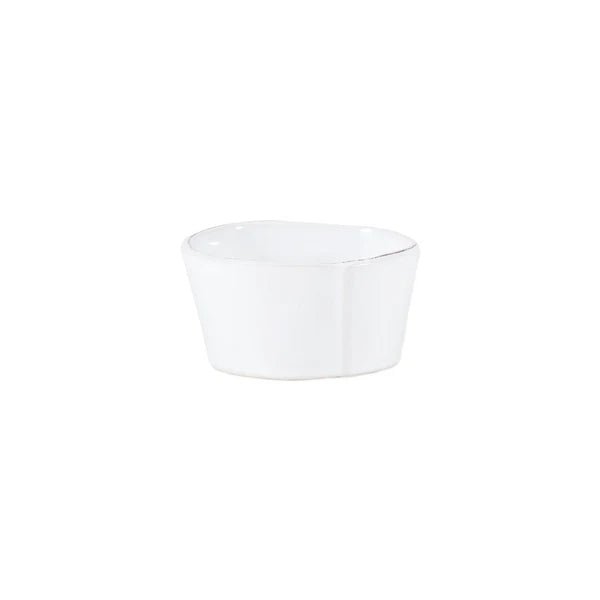 Lastra Condiment Bowl - White - Robert's-VIETRI-Robert's