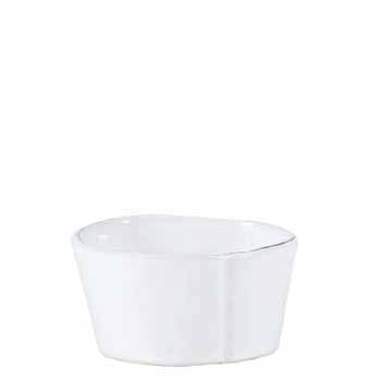 Lastra Condiment Bowl - White - Robert's-VIETRI-Robert's