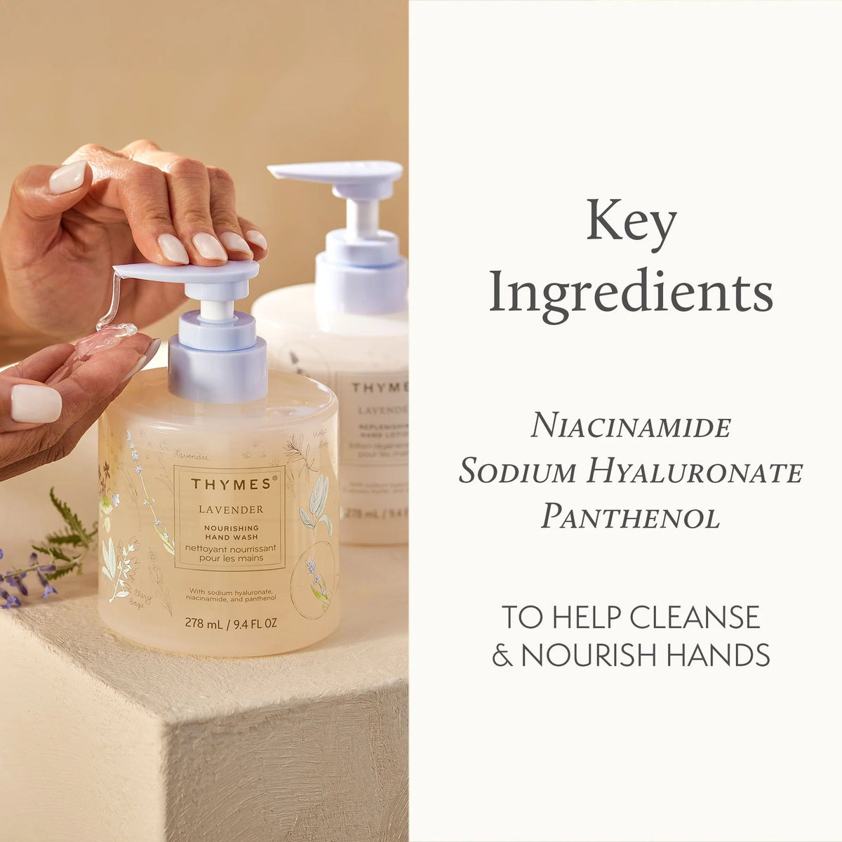 Lavender Nourishing Hand Wash - Robert's-Thymes-Robert's