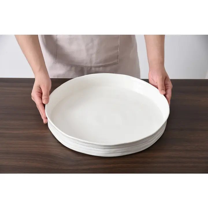Le Blanc Round Platter - Robert's-PAMPA BAY-Robert's