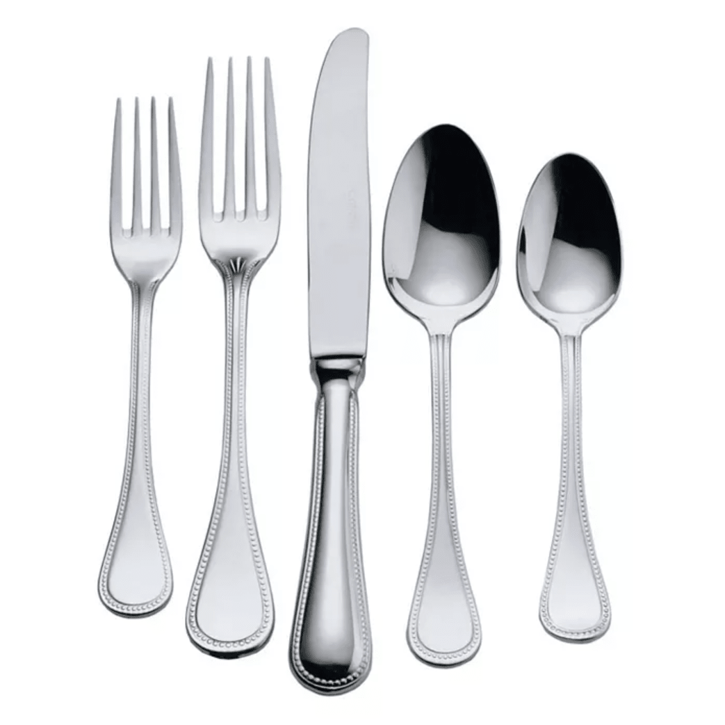 Le Perle 5 Piece Stainless Flatware Set - Robert's-Couzon-Robert's