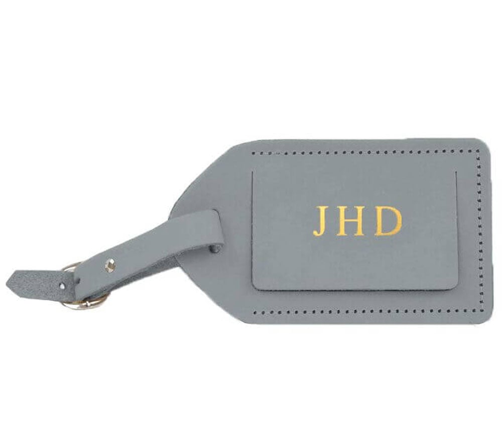 Leather Luggage Tag - Robert's-Jon Hart Design-Robert's