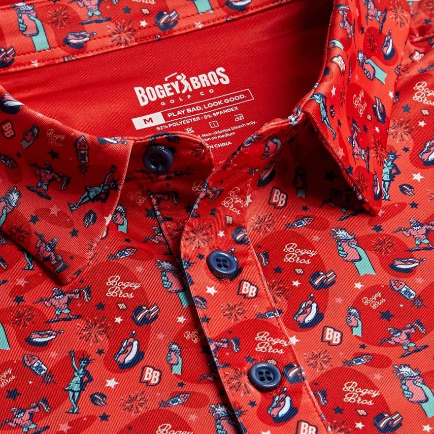 Leggy Liberty - Polo - Robert's-Bogey Bros Golf Co-Robert's