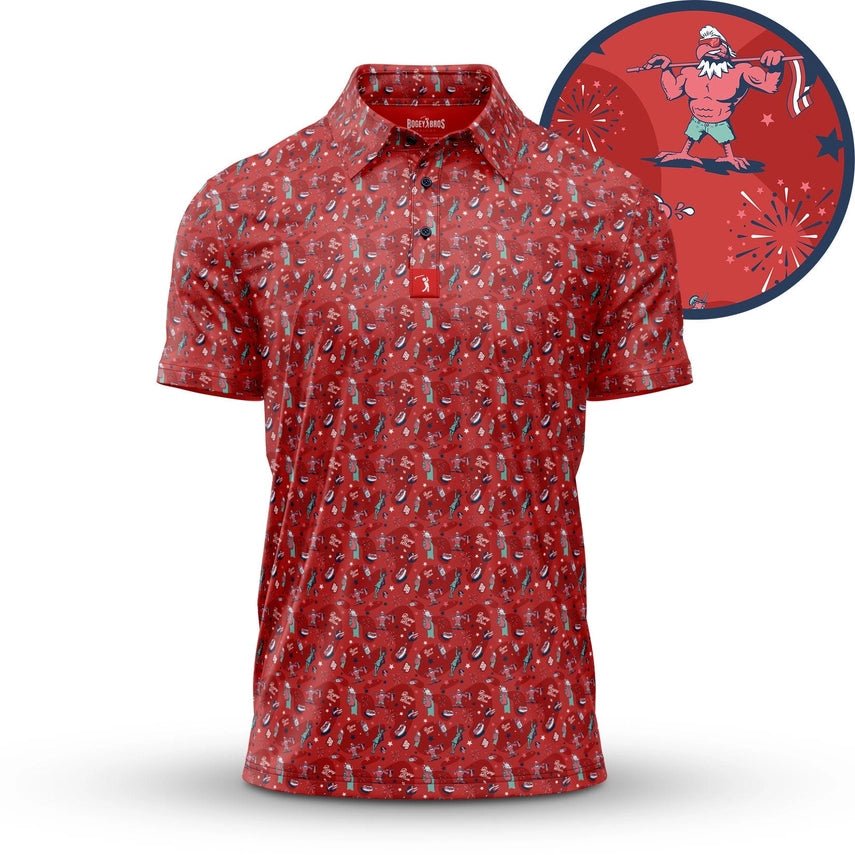 Leggy Liberty - Polo - Robert's-Bogey Bros Golf Co-Robert's