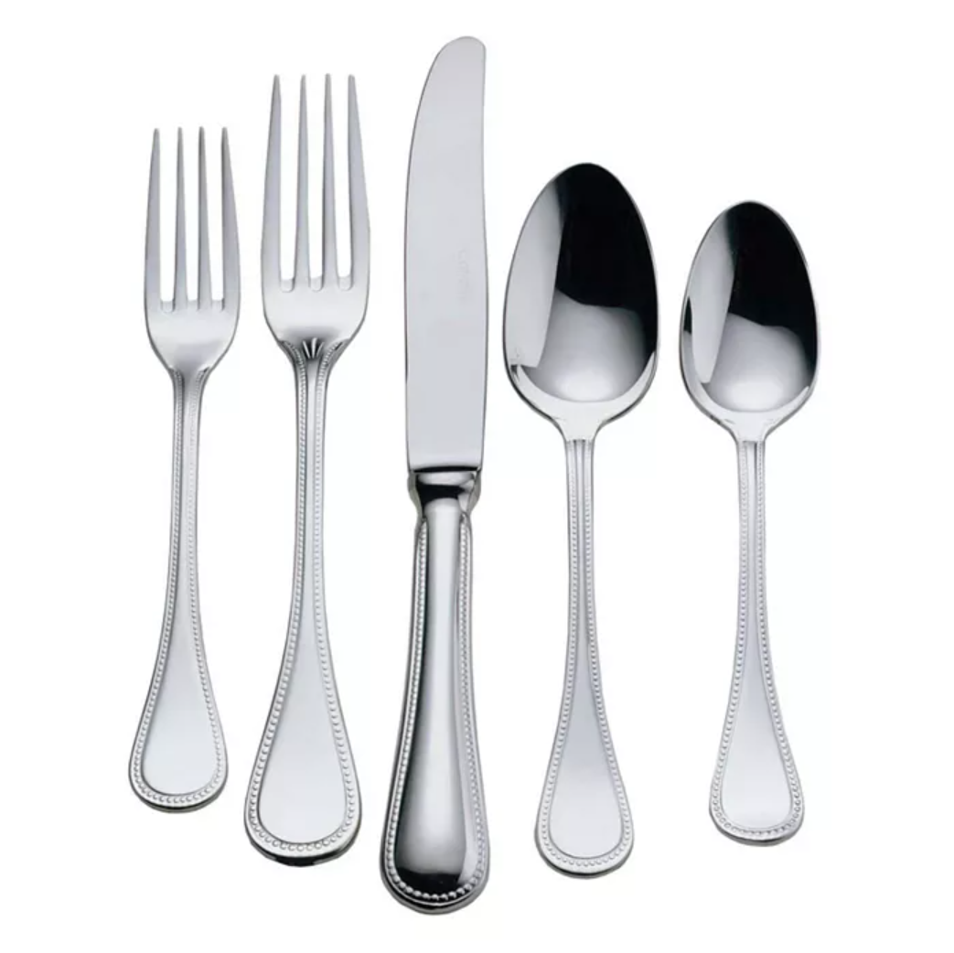 Le Perle 5 Piece Stainless Flatware Set
