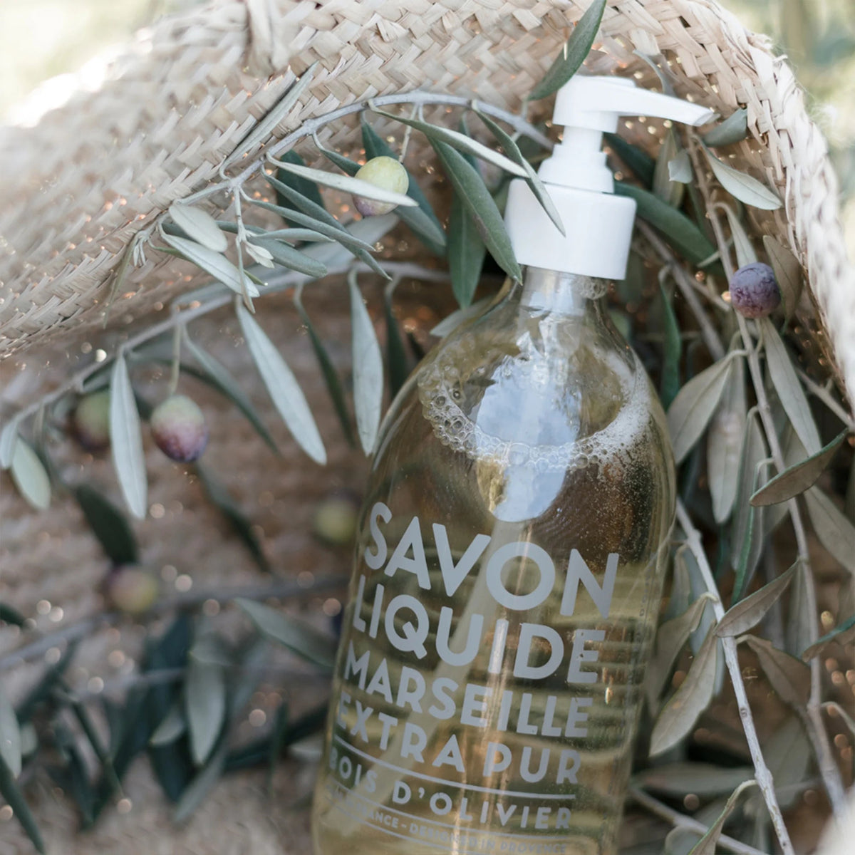 Liquid Marseille Soap 16.7 fl. oz. - Olive Wood - Robert's-Compagnie de Provence-Robert's