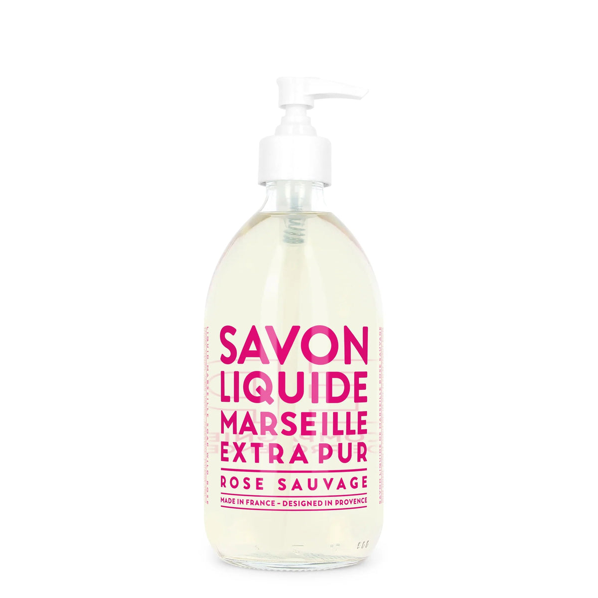 Liquid Marseille Soap 16.7 fl. oz. - Wild Rose - Robert's-Compagnie de Provence-Robert's
