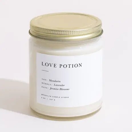 Love Potion Jar Candle - Robert's-Brooklyn Candle Studio-Robert's